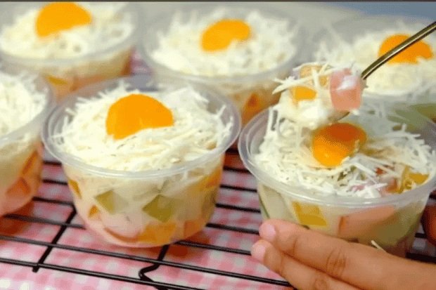 Resep Salad Jelly Segar