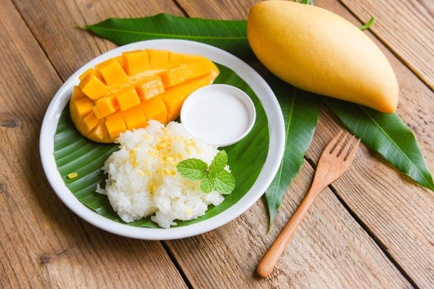 Resep Mango Sticky Rice yang Mudah di Buat di Rumah
